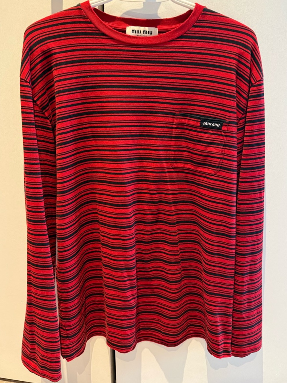 Miu Miu cotton jersey T-shirt